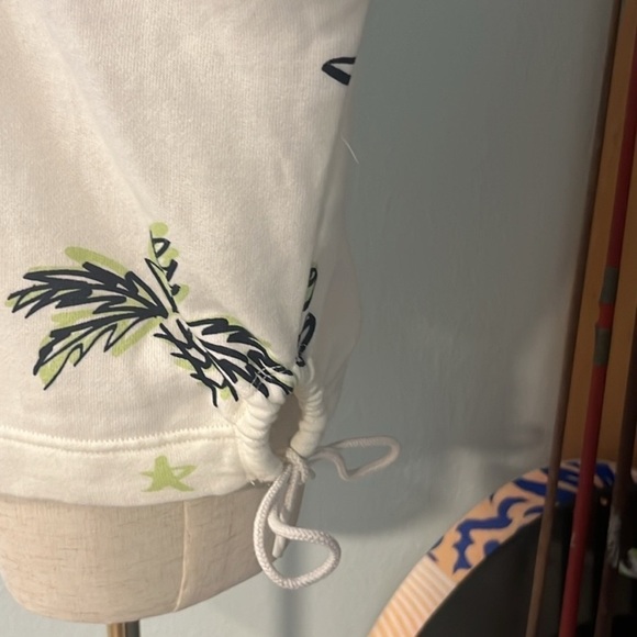 Aerie’s Off-Line, Sinfully Soft Summer Sweatshirt, Lightweight, Side Ties,Size S - Picture 8 of 12